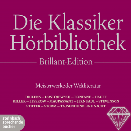 Hörbuch Die Klassiker Hörbibliothek, Brillant-Edition. Meisterwerke der Weltliteratur  - Autor Charles Dickens   - gelesen von Schauspielergruppe