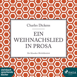 Hörbuch Ein Weihnachtslied in Prosa  - Autor Charles Dickens   - gelesen von Friedrich Schoenfelder