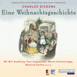 Hörbuch Eine Weihnachtsgeschichte  - Autor Charles Dickens   - gelesen von Schauspielergruppe