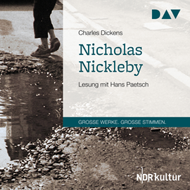 Hörbuch Nicholas Nickleby  - Autor Charles Dickens.   - gelesen von Hans Paetsch