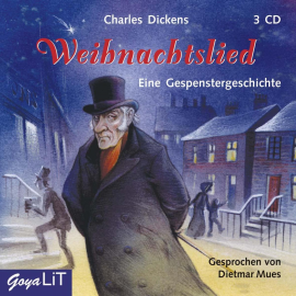 Hörbuch Weihnachtslied  - Autor Charles Dickens   - gelesen von Hans Korte