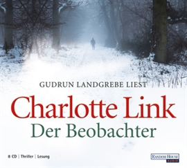 Hörbuch Der Beobachter  - Autor Charlotte Link   - gelesen von Gudrun Landgrebe