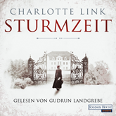 Hörbuch Sturmzeit  - Autor Charlotte Link   - gelesen von Gudrun Landgrebe