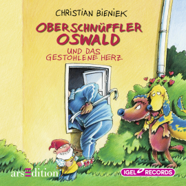 Hörbuch Oberschnüffler Oswald und das gestohlene Herz  - Autor Christian Bieniek   - gelesen von Dominik Freiberger