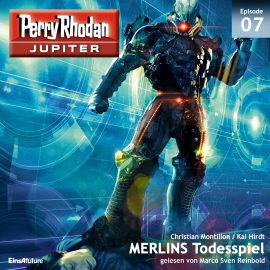 Hörbuch Jupiter 7: MERLINS Todesspiel  - Autor Christian Montillon   - gelesen von Marco Sven Reinbold