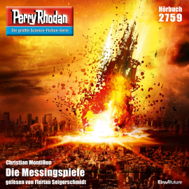 Hörbuch Perry Rhodan 2759: Die Messingspiele  - Autor Christian Montillon   - gelesen von Florian Seigerschmidt
