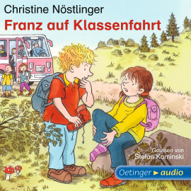 Hörbuch Franz auf Klassenfahrt  - Autor Christine Nöstlinger   - gelesen von Stefan Kaminski