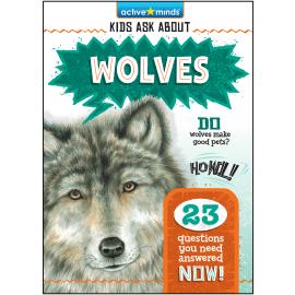 Hörbuch Wolves - Active Minds: Kids Ask About (Unabridged)  - Autor Christopher Nicholas   - gelesen von Angela Juarez