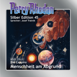 Hörbuch Menschheit am Abgrund (Perry Rhodan Silber Edition 45)  - Autor Clark Darlton   - gelesen von Josef Tratnik