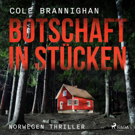 Hörbuch Botschaft in Stücken: Norwegen-Thriller  - Autor Cole Branninghan   - gelesen von Kris Köhler