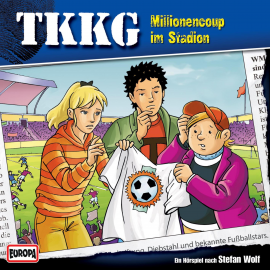 Hörbuch TKKG - Folge 168: Millionencoup im Stadion  - Autor Corinna Harder  