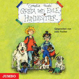 Hörbuch Greta und Eule, Hundesitter  - Autor Cornelia Funke   - gelesen von Julia Fischer