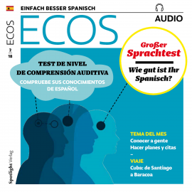 Hörbuch Spanisch lernen Audio - Großer Sprachtest: Wie gut ist Ihr Spanisch?  - Autor Covadonga Jiménez   - gelesen von Various Artists