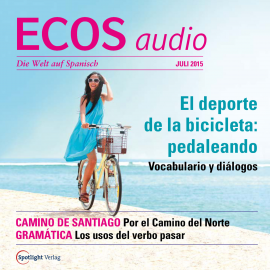 Hörbuch Spanisch lernen Audio - Radsport: In die Pedale treten  - Autor Covadonga Jiménez   - gelesen von Covadonga Jiménez