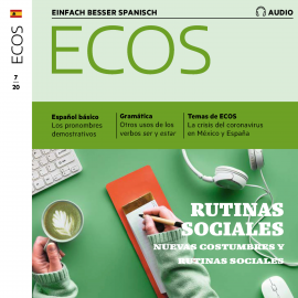 Hörbuch Spanisch lernen Audio - Soziale Routinen  - Autor Covadonga Jimenez   - gelesen von Covadonga Jimenez
