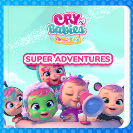 Hörbuch Super Adventures  - Autor Cry Babies in English   - gelesen von Molly Malcolm