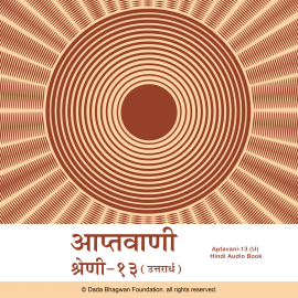 Hörbuch Aptavani-13 (U) - Hindi Audio Book  - Autor Dada Bhagwan   - gelesen von Dada Bhagwan