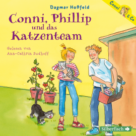 Hörbuch Conni, Phillip und das Katzenteam  - Autor Dagmar Hoßfeld   - gelesen von Ann-Cathrin Sudhoff