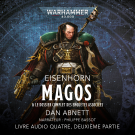 Hörbuch Warhammer 40.000: Eisenhorn 04  - Autor Dan Abnett   - gelesen von Philippe Bassot