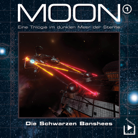 Hörbuch Das dunkle Meer der Sterne - Moon 01  - Autor Dane Rahlmeyer   - gelesen von Schauspielergruppe