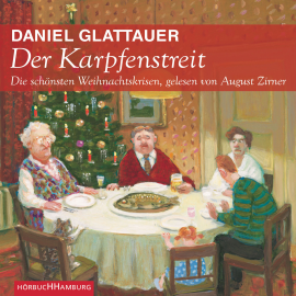 Hörbuch Der Karpfenstreit  - Autor Daniel Glattauer   - gelesen von August Zirner