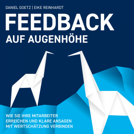 Hörbuch Feedback auf Augenhöhe  - Autor Daniel Goetz   - gelesen von Martin Falk
