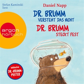 Hörbuch Dr. Brumm versteht das nicht / Dr. Brumm steckt fest  - Autor Daniel Napp   - gelesen von Stefan Kaminski