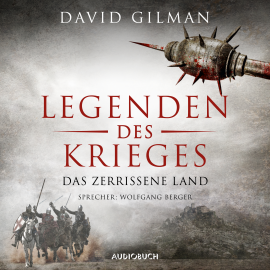 Hörbuch Das zerrissene Land  - Autor David Gilman   - gelesen von Wolfgang Berger