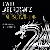 Hörbuch Verschwörung  - Autor David Lagercrantz   - gelesen von Dietmar Bär
