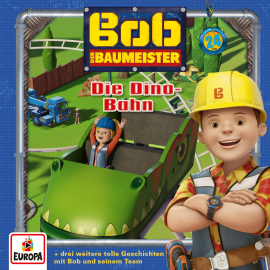 Hörbuch Folge 24: Die Dino-Bahn  - Autor David Scott   - gelesen von Bob der Baumeister.