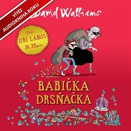 Hörbuch Babička drsňačka  - Autor David Walliams   - gelesen von Jiří Lábus