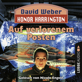 Hörbuch Auf verlorenem Posten (Honor Harrington 1)  - Autor David Weber   - gelesen von Nicole Engeln