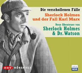 Hörbuch Sherlock Holmes und der Fall Karl Marx  - Autor David Zane Mairowitz   - gelesen von Ulrich Mattes