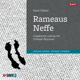 Hörbuch Rameaus Neffe  - Autor Denis Diderot   - gelesen von Christian Brückner