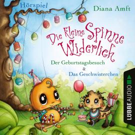 Hörbuch Die kleine Spinne Widerlich, Folge 3: Der Geburtstagsbesuch & Das Geschwisterchen  - Autor Diana Amft   - gelesen von Schauspielergruppe