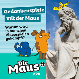 Hörbuch Die Maus, Gedankenspiele mit der Maus, Folge 9: Warum wird in manchen Videospielen gekämpft?  - Autor Die Maus   - gelesen von Nikolas Fischer