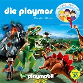 Hörbuch Bei den Dinos (Die Playmos 30)  - Autor David Bredel;Florian Fickel   - gelesen von Schauspielergruppe