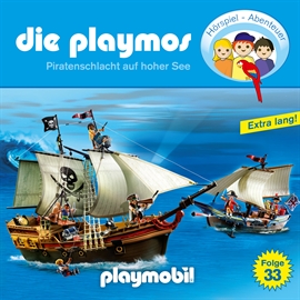 Hörbuch Piratenschlacht auf hoher See (Die Playmos 33)  - Autor David Bredel;Florian Fickel   - gelesen von Schauspielergruppe