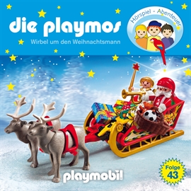 Hörbuch Wirbel um den Weihnachtsmann (Die Playmos 43)  - Autor David Bredel;Florian Fickel   - gelesen von Schauspielergruppe