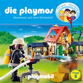 Hörbuch Abenteuer auf dem Eichenhof (Die Playmos 6)  - Autor Simon X. Rost;Florian Fickel   - gelesen von Schauspielergruppe