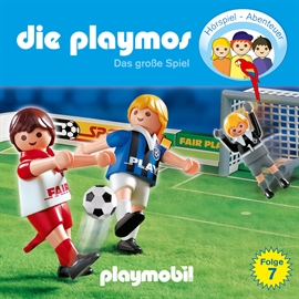 Hörbuch Das große Spiel (Die Playmos 7)  - Autor Simon X. Rost;Florian Fickel   - gelesen von Schauspielergruppe