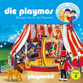 Hörbuch Manege frei für die Playmos (Die Playmos 9)  - Autor Simon X. Rost;Florian Fickel   - gelesen von Schauspielergruppe