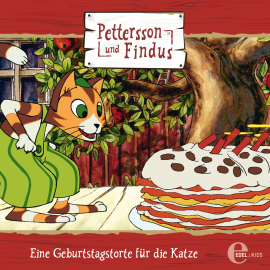 Hörbuch Eine Geburtstagstorte für die Katze (Pettersson und Findus 1)  - Autor Dieter Koch   - gelesen von Schauspielergruppe