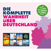 Hörbuch Die komplette Wahrheit über Deutschland  - Autor Dieter Nuhr;Richard Rogler;Urban Priol;Harald Schmidt   - gelesen von Schauspielergruppe