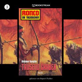 Hörbuch Tausend Gräber - Ronco - Die Tagebücher, Folge 3 (Ungekürzt)  - Autor Dietmar Kuegler   - gelesen von Rupert Pichler