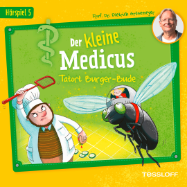 Hörbuch Der kleine Medicus. Hörspiel 5: Tatort Burger-Bude  - Autor Dietrich Grönemeyer   - gelesen von Schauspielergruppe
