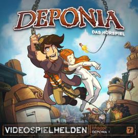 Hörbuch Videospielhelden, Folge 7: Deponia  - Autor Dirk Jürgensen   - gelesen von Schauspielergruppe