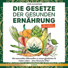 Hörbuch Die Gesetze der gesunden Ernährung  - Autor Dirk Schneider   - gelesen von Alex Bolte