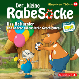 Hörbuch Das Hofturnier und andere rabenstarke Geschichten (Hörspiele zur TV Serie 10)  - Autor Diverse Autoren   - gelesen von Schauspielergruppe