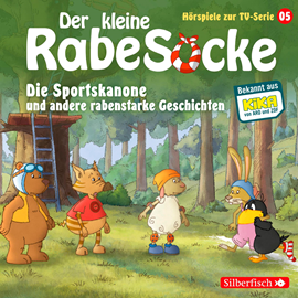 Hörbuch Die Sportskanone und andere rabenstarke Geschichten (Hörspiel zur TV Serie 5)  - Autor Diverse Autoren   - gelesen von Schauspielergruppe